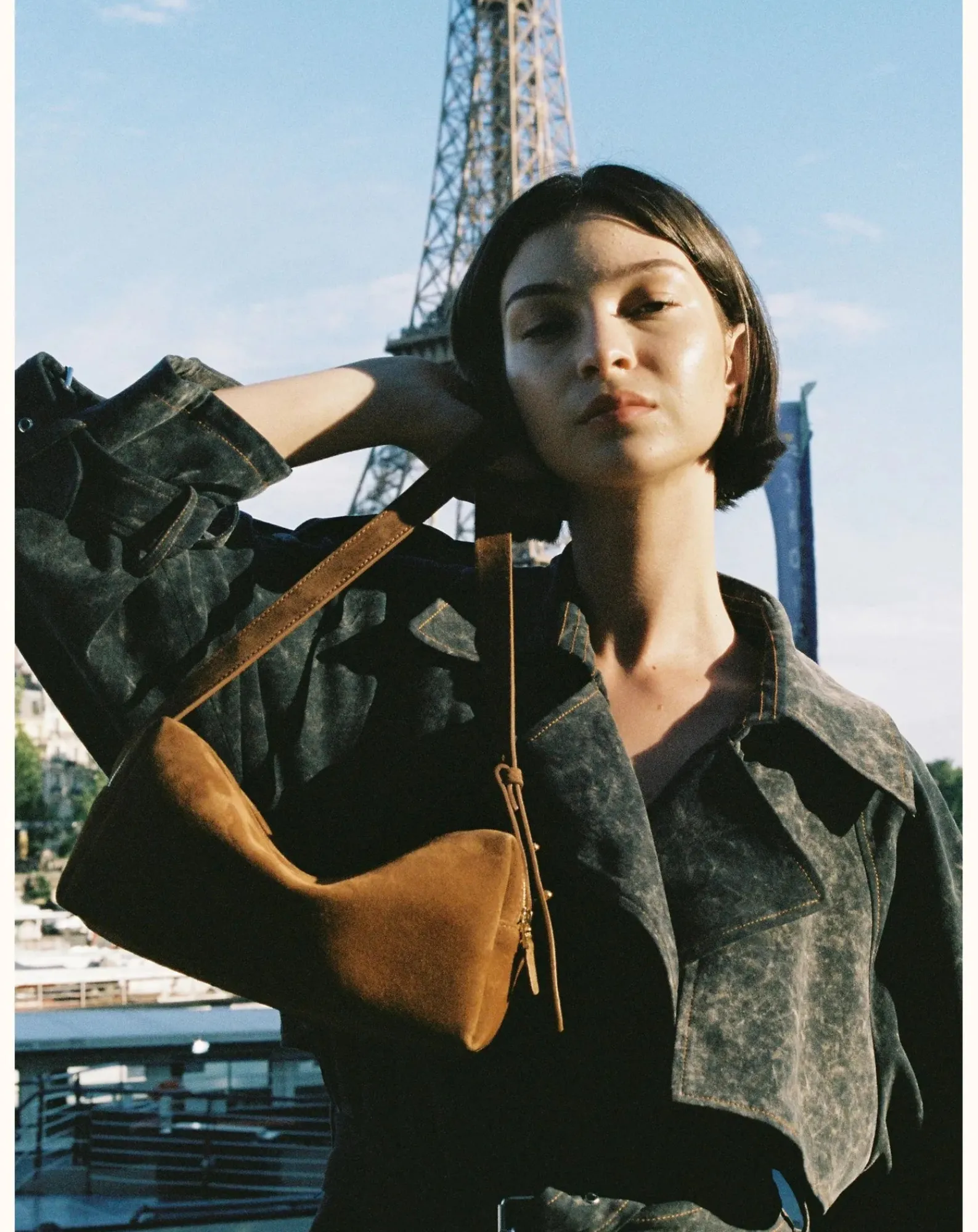 Elleme Sacs À Main-Bag Pencil case Sweden Cognac