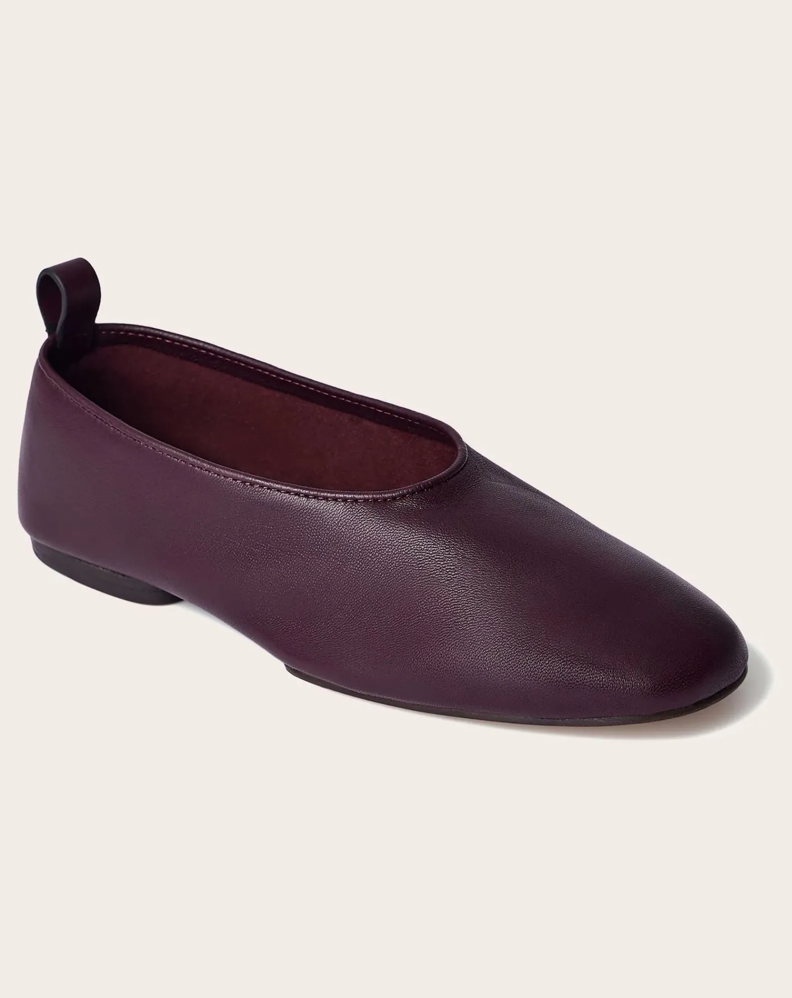 Soeur Ballerines-Bala Ballerinas Leather Lie de vin