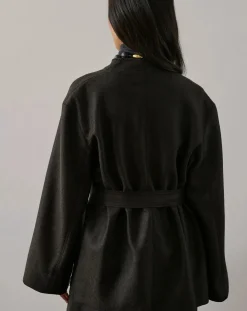 Soeur Vestes, Manteaux-Balme Virgin Wool Jacket Vert foncé