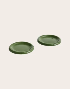 Hay Vaisselle-Barro plates - Set of 2 Vert