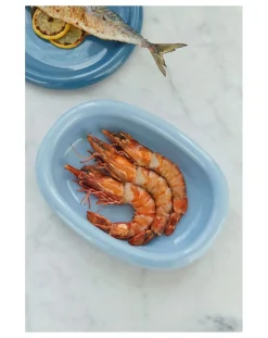 Hay Vaisselle-Barro terracotta dish, Rui Pereira Bleu ciel