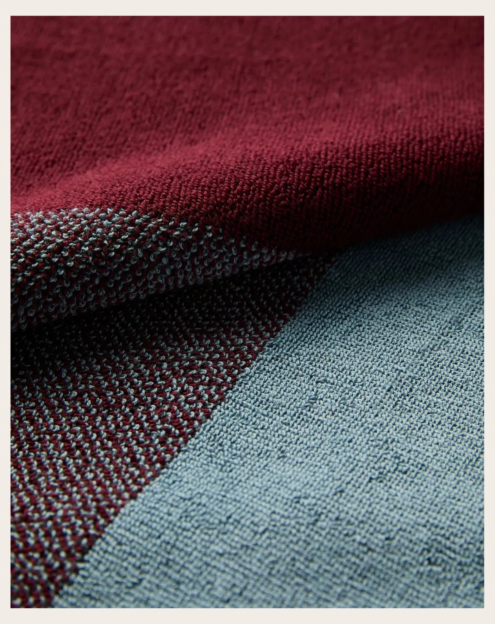 Suite 702 Linge De Bain-Bath towel, Lex Pott - Set of 2 Bordeaux