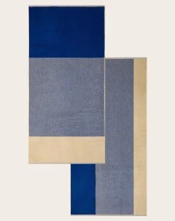 Suite 702 Linge De Bain-Bath towel, Lex Pott - Set of 2 Bleu