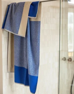 Suite 702 Linge De Bain-Bath towel, Lex Pott - Set of 2 Bleu