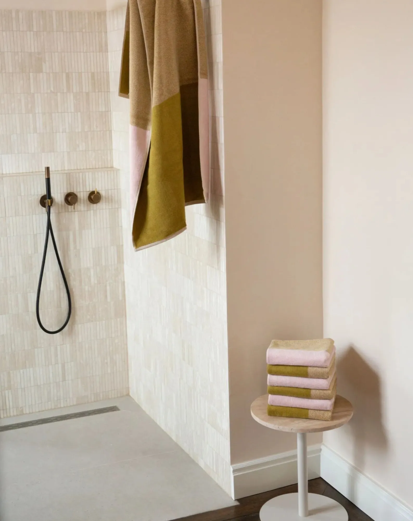 Suite 702 Linge De Bain-Bath towel, Lex Pott - Set of 2 Olive