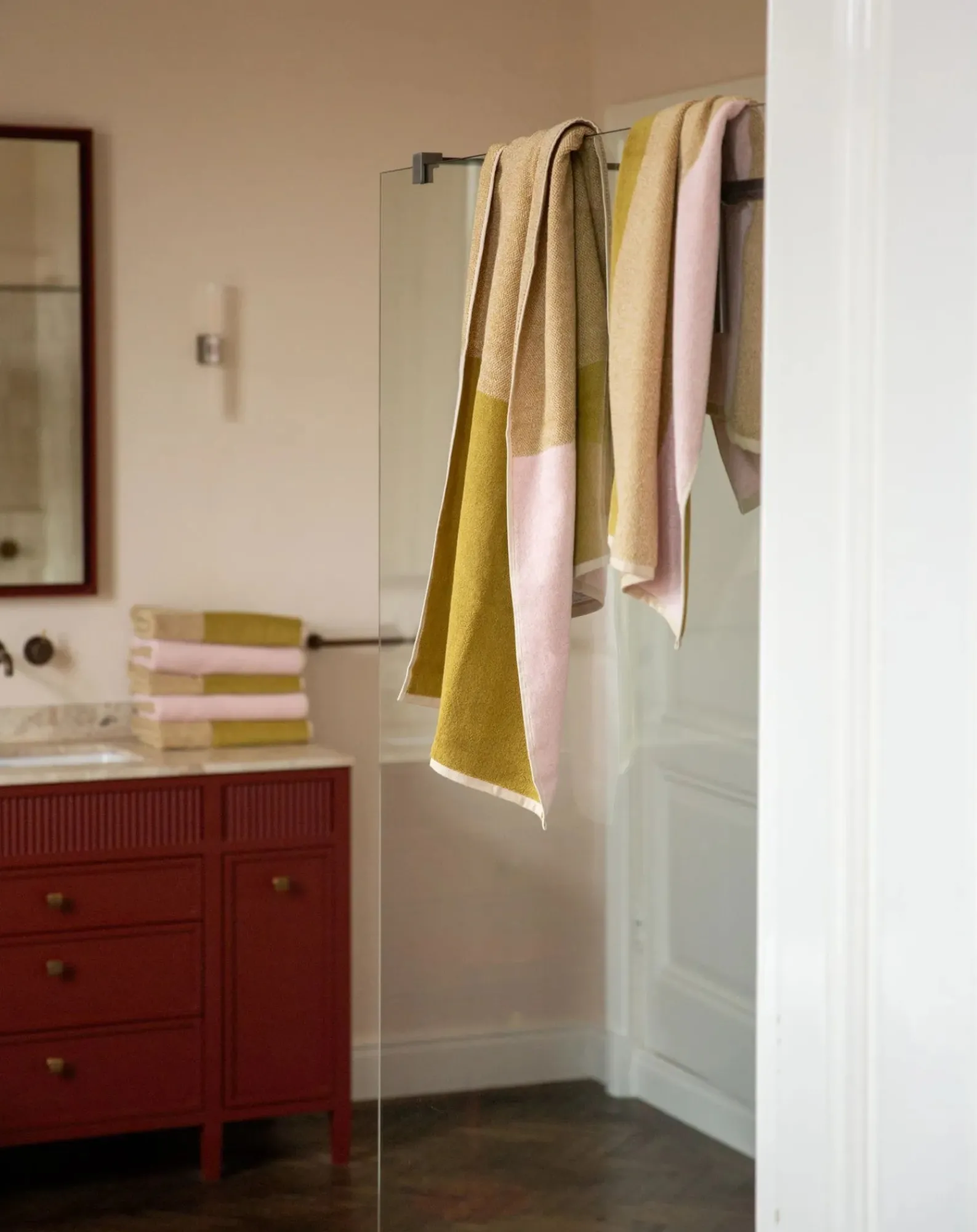 Suite 702 Linge De Bain-Bath towel, Lex Pott - Set of 2 Olive