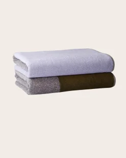 Suite 702 Linge De Bain-Bath towels, Lex Pott - Set of 2 Vert