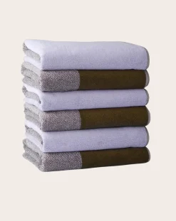 Suite 702 Linge De Bain-Bath towels, Lex Pott - Set of 2 Vert