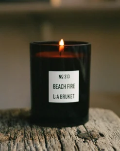 L:A BRUKET Bougies, Senteurs-Beach Fire scented candle - 260g Non teinté
