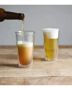Kinto Verres, Carafes-Beer Glass - 430ml Transparent
