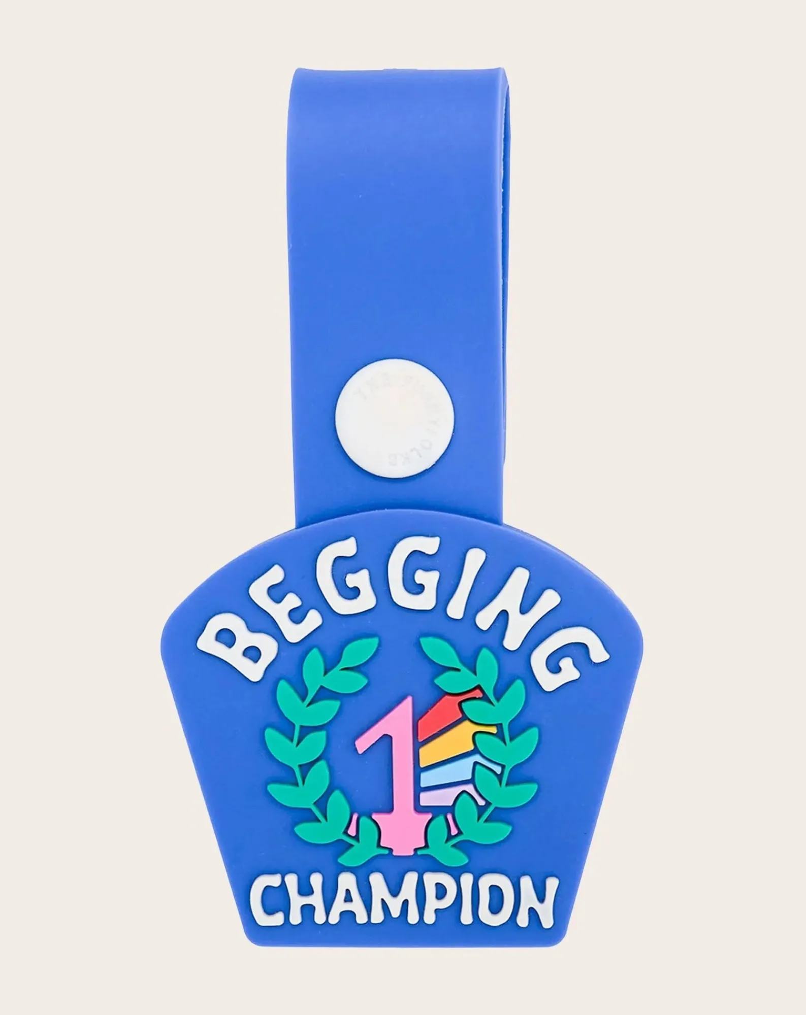 The Furry Folks Accessoires Animaux-Begging Champion medal Bleu