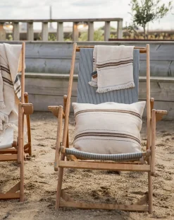 Libeco Coussins|Coussins-Belgian Towel Tinos cushion cover Ecru