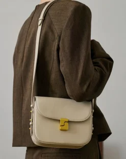 Soeur Sacs À Bandoulière-Bellissima Mini Leather Bag Beige