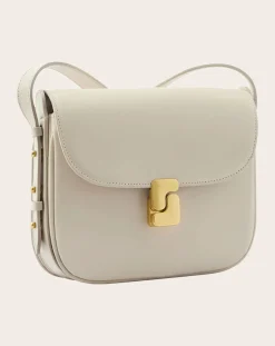 Soeur Sacs À Bandoulière-Bellissima Mini Leather Bag Beige