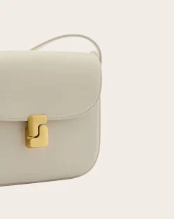 Soeur Sacs À Bandoulière-Bellissima Mini Leather Bag Beige