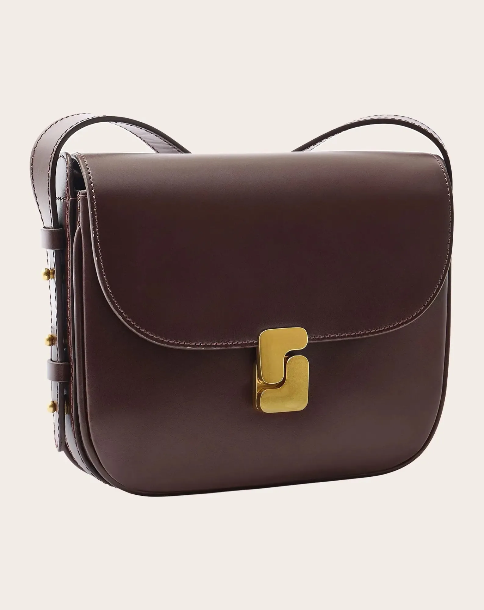 Soeur Sacs À Bandoulière-Bellissima Mini Leather Bag Chocolat