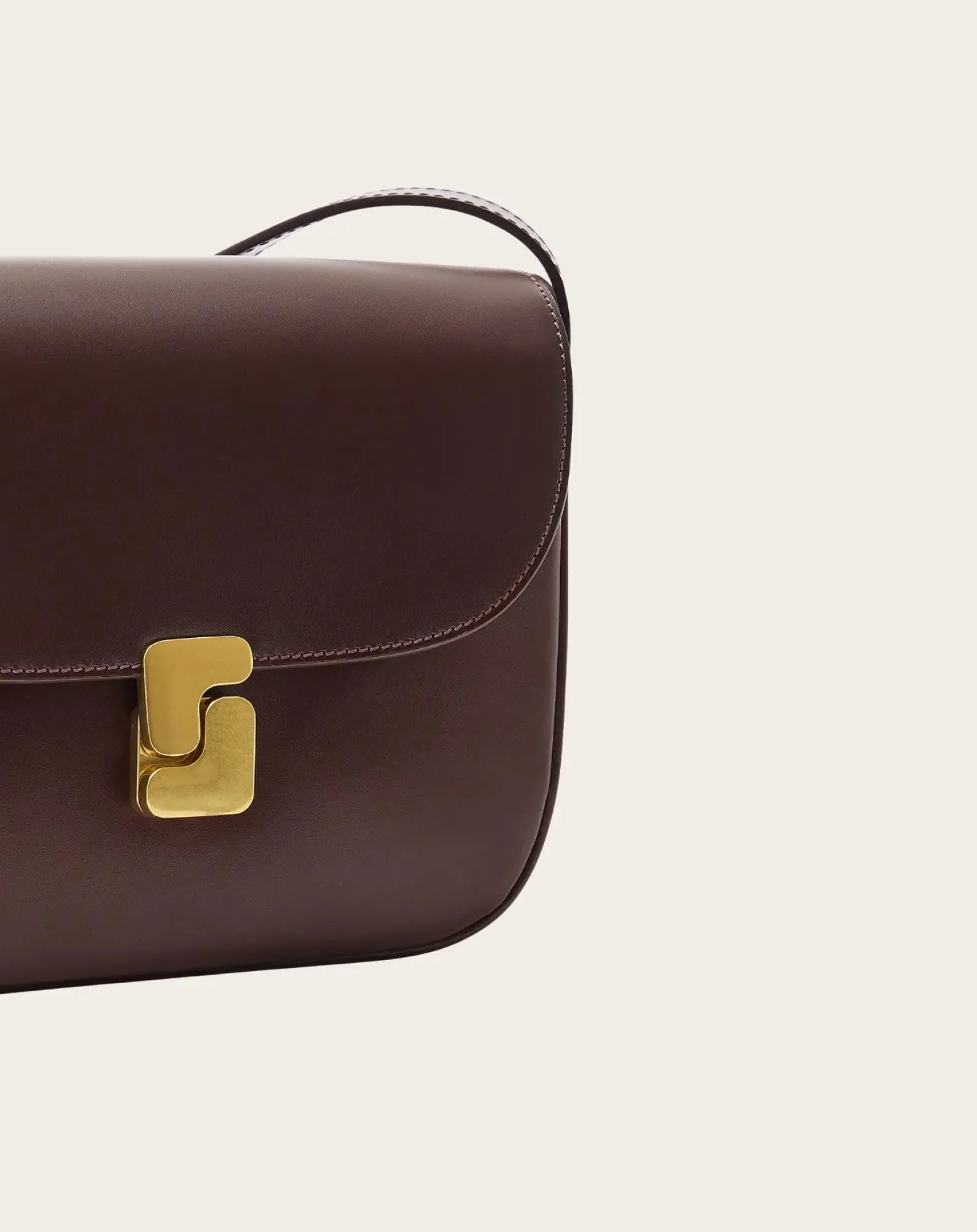 Soeur Sacs À Bandoulière-Bellissima Mini Leather Bag Chocolat
