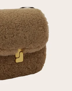 Soeur Sacs À Bandoulière-Bellissima Mini Teddy bag Noisette