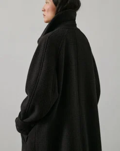 Soeur Vestes, Manteaux-Berlin Coat Virgin Wool Marron