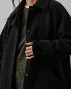 Soeur Vestes, Manteaux-Berlin Coat Virgin Wool Marron