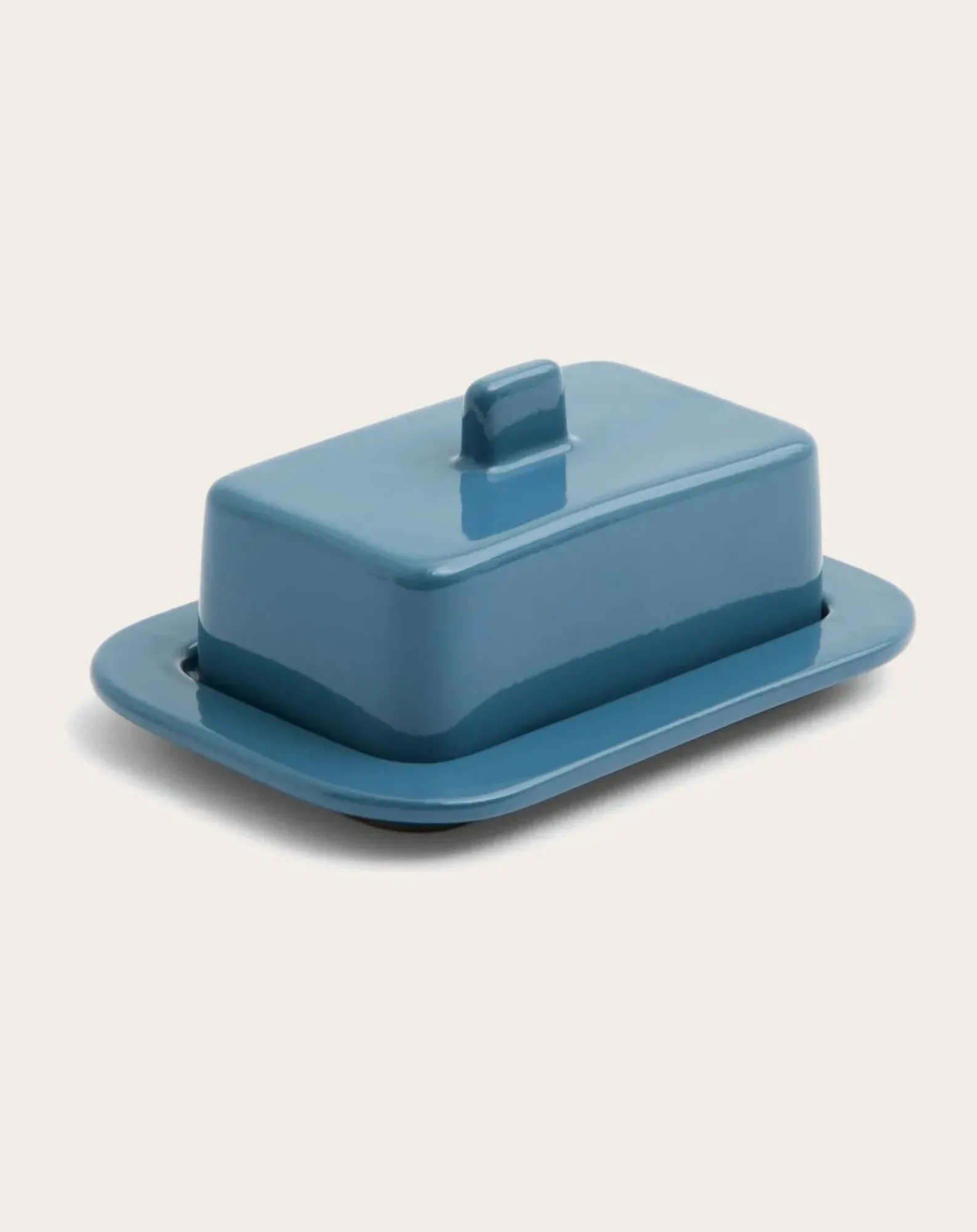 Hay Ustensiles De Cuisine-Beurrier en terracotta Barro, Rui Pereira Bleu