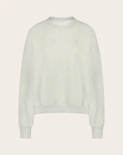 By Bar Pulls, Gilets-Bibi Logo sweatshirt Gris chiné