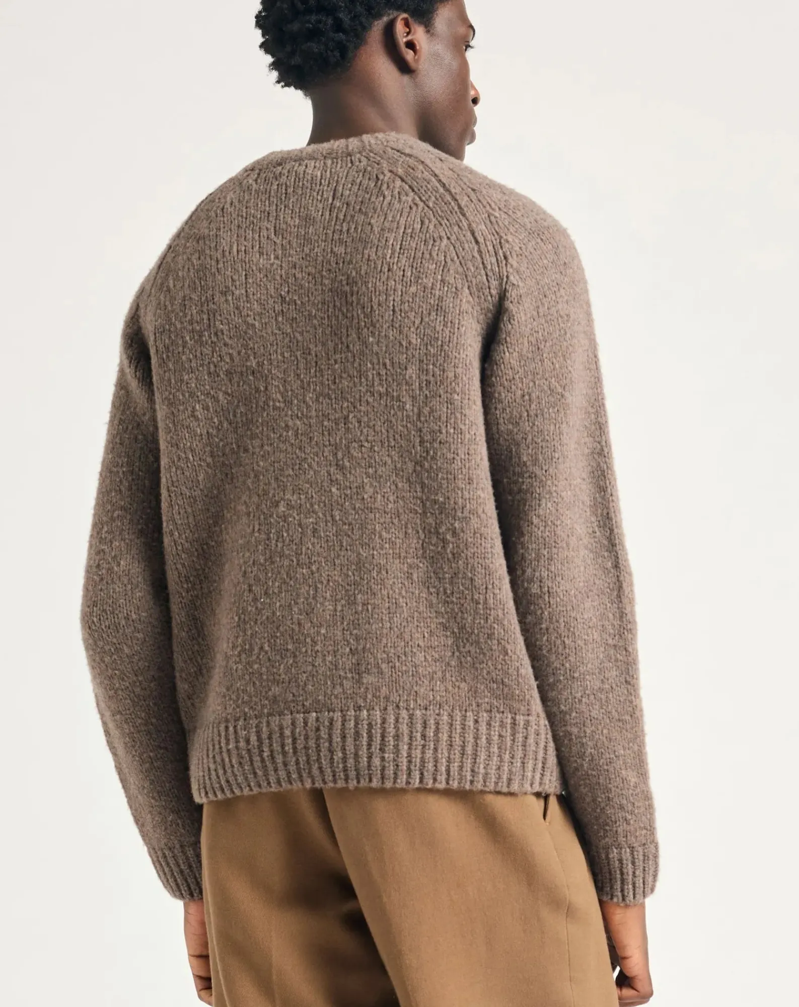 Norse Projects Pulls, Gilets-Birger wool sweater Beige foncé