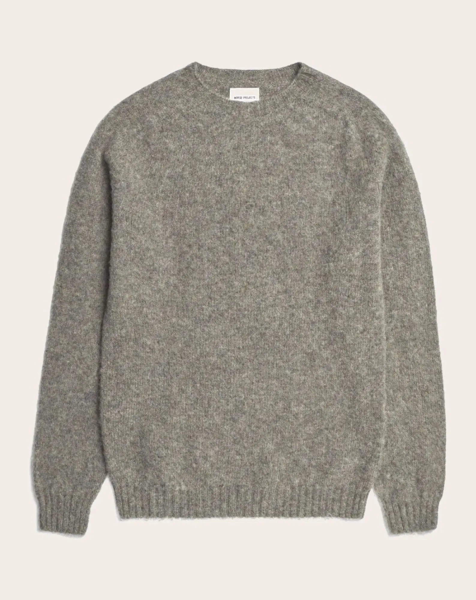 Norse Projects Pulls, Gilets-Birnir Lambswool Sweater Beige