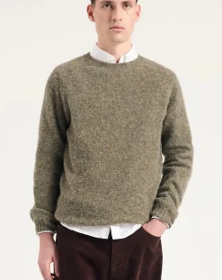Norse Projects Pulls, Gilets-Birnir Lambswool Sweater Beige