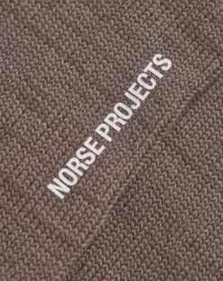 Norse Projects Chaussettes, Sous-Vêtements-Bjarki Cotton socks Marron