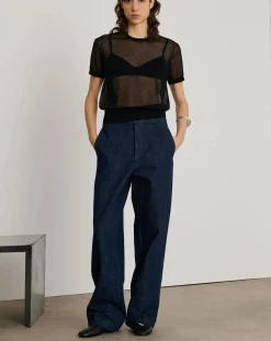 Soeur Pantalons, Jeans-Blair Organic Cotton Jeans Denim brut