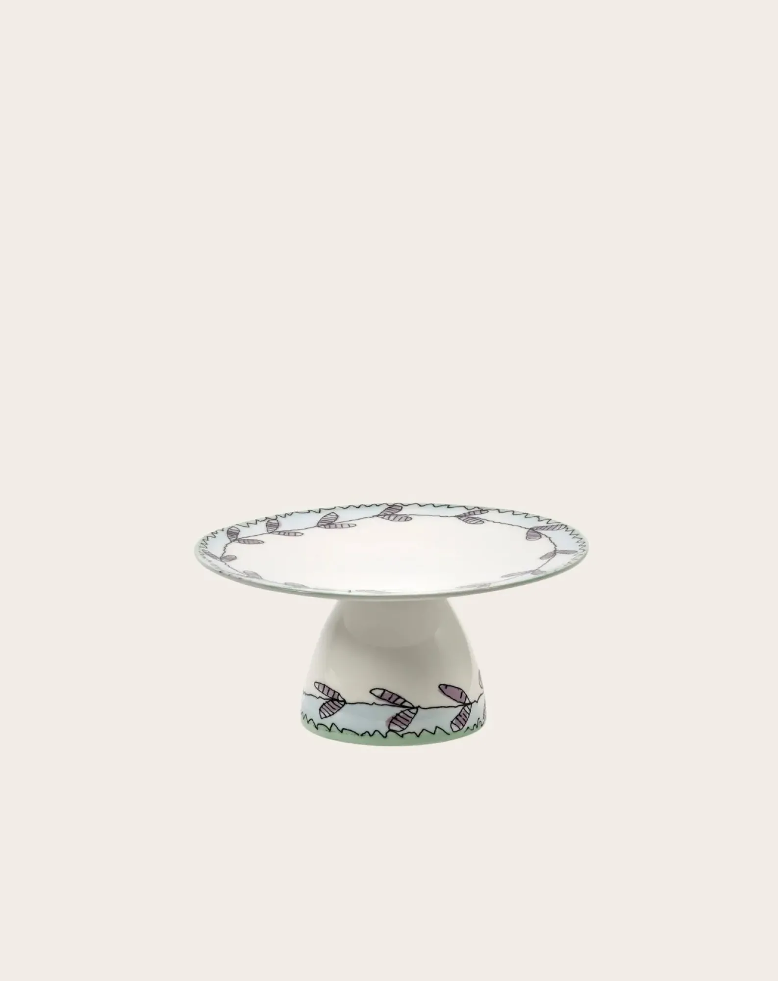 Serax Vaisselle-Blossom Milk cake dish, Marni Blanc