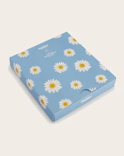 Pockies Chaussettes, Sous-Vêtements-Blue Flowers Organic Cotton boxer shorts Bleu
