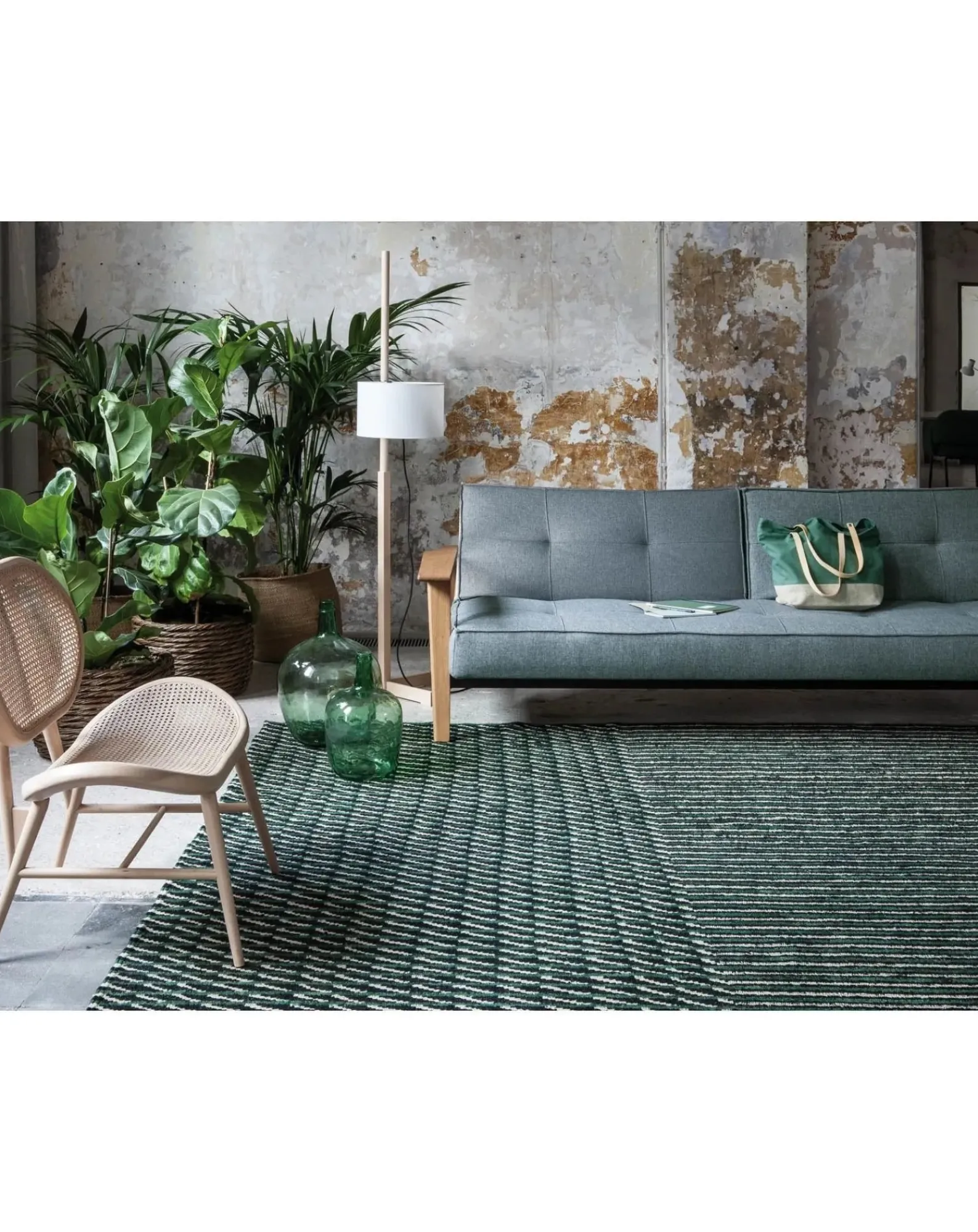 Nanimarquina Tapis-Blur Rug, Ronan & Erwan Bouroullec Noir