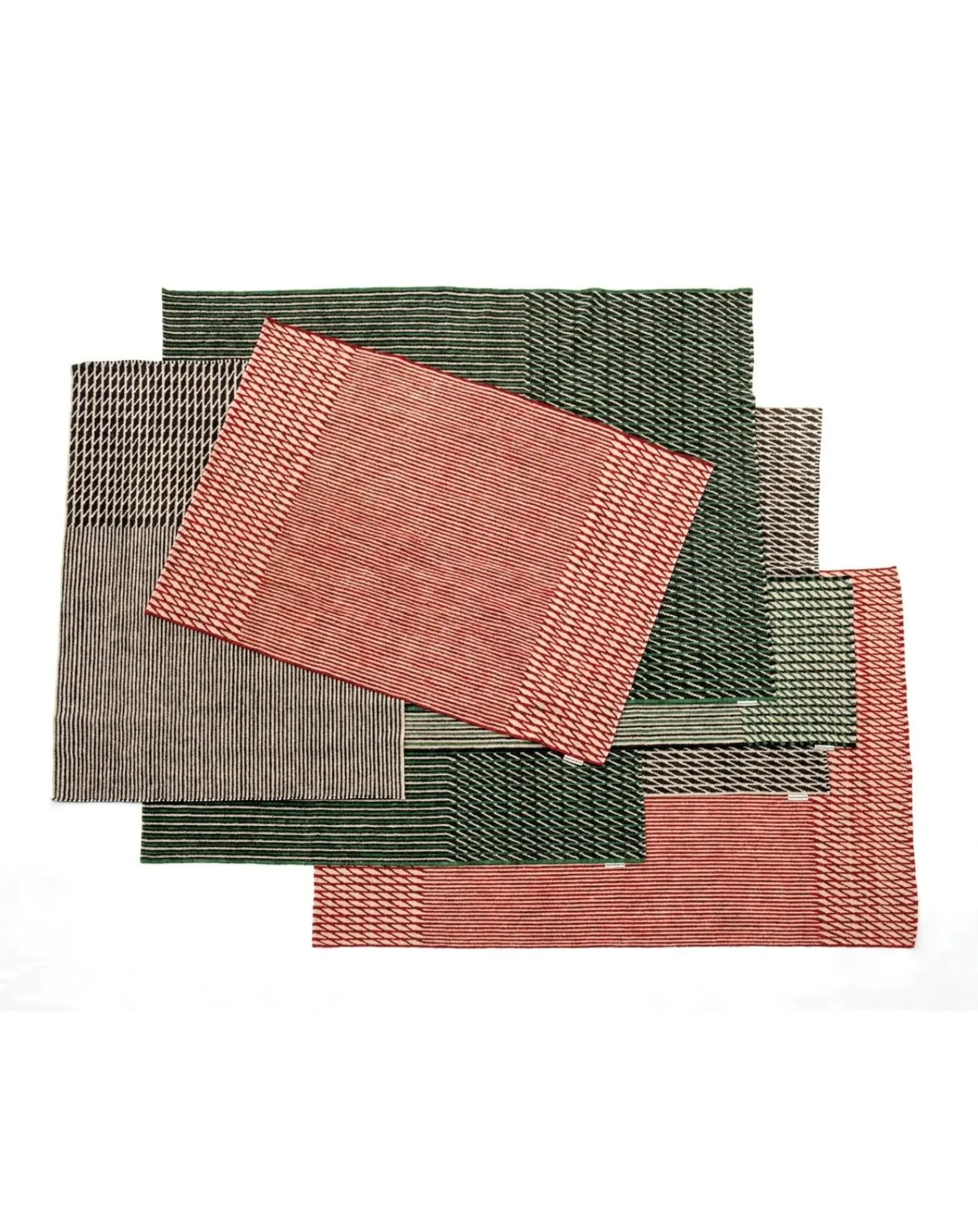 Nanimarquina Tapis-Blur Rug, Ronan & Erwan Bouroullec Rouge