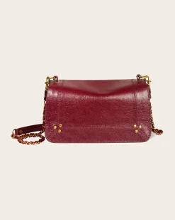 Jérôme Dreyfuss Sacs À Bandoulière-Bobi Bag Goat Bordeaux