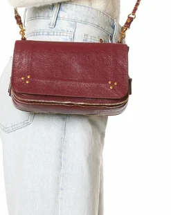 Jérôme Dreyfuss Sacs À Bandoulière-Bobi Bag Goat Bordeaux