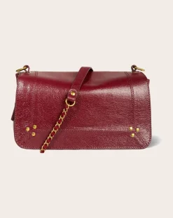 Jérôme Dreyfuss Sacs À Bandoulière-Bobi Bag Goat Bordeaux