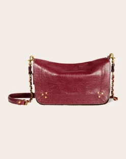 Jérôme Dreyfuss Sacs À Bandoulière-Bobi S Bag Goat Bordeaux