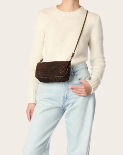 Jérôme Dreyfuss Sacs À Bandoulière-Bobi S Leopard bag Marron