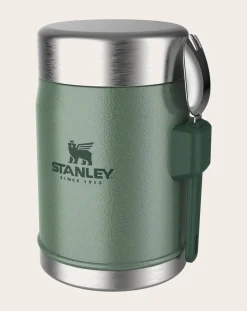 Stanley 1913 Gourdes, Lunch-Box-Bocal isotherme Legendary avec cuillère/fourchette 0,4 L Vert