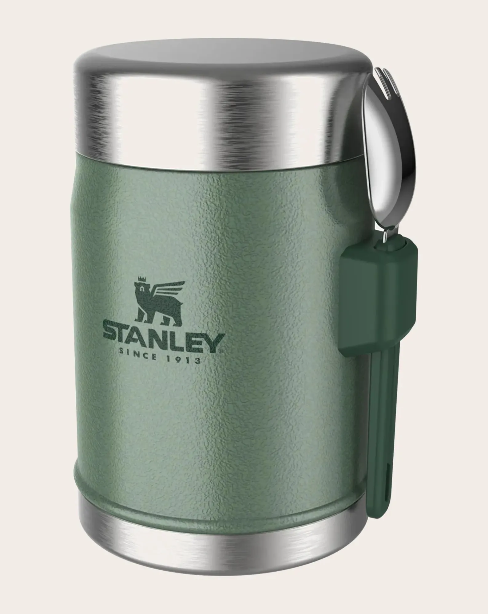 Stanley 1913 Gourdes, Lunch-Box-Bocal isotherme Legendary avec cuillère/fourchette 0,4 L Vert