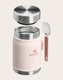 Stanley 1913 Gourdes, Lunch-Box-Bocal isotherme Legendary avec cuillère/fourchette 0,4 L Rose pâle