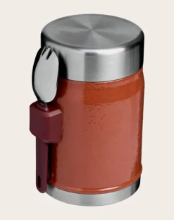 Stanley 1913 Gourdes, Lunch-Box-Bocal isotherme Legendary avec cuillère/fourchette 0,4 L Orange