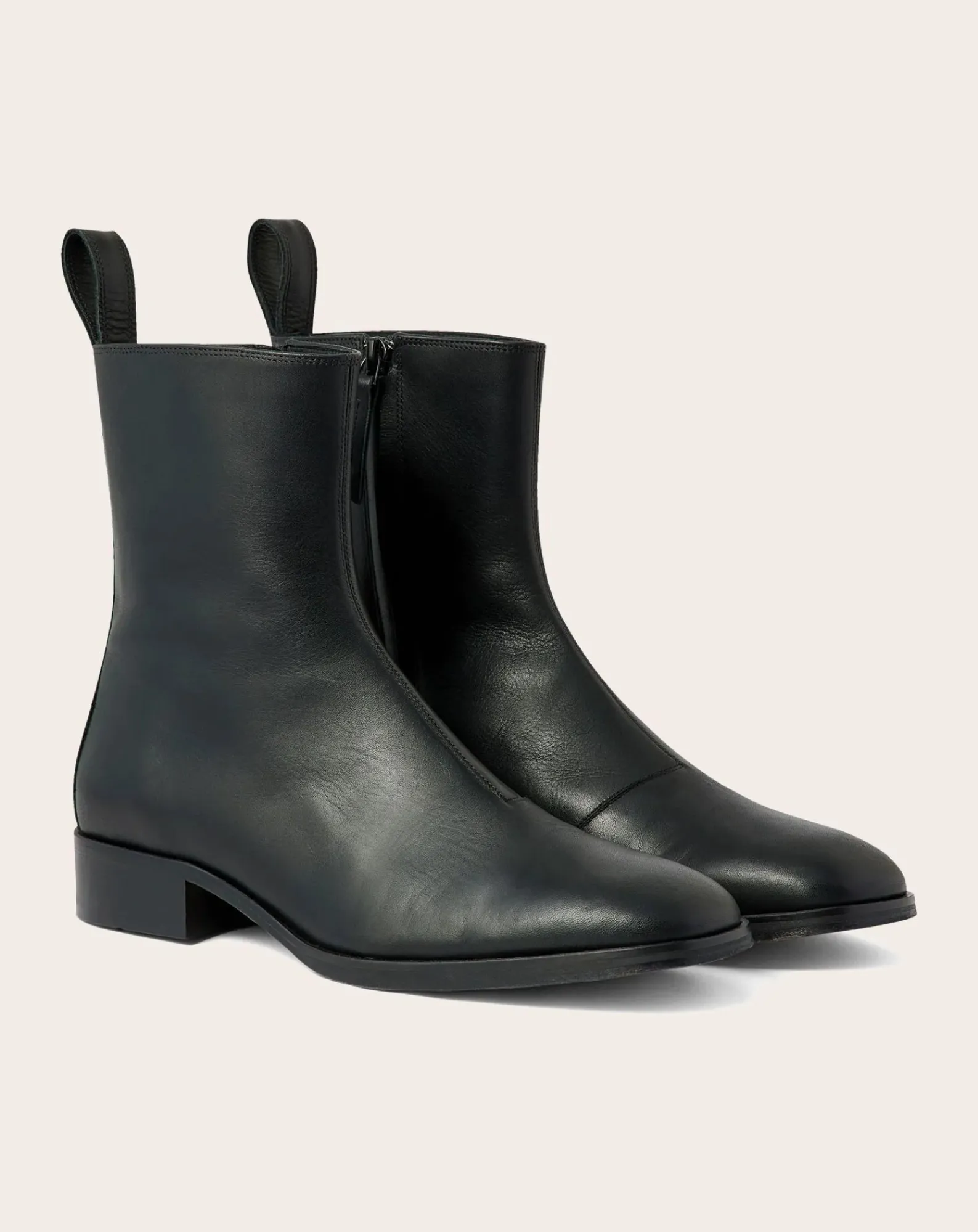 Soeur Boots, Bottes-Boots West Leather Noir