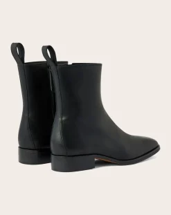 Soeur Boots, Bottes-Boots West Leather Noir