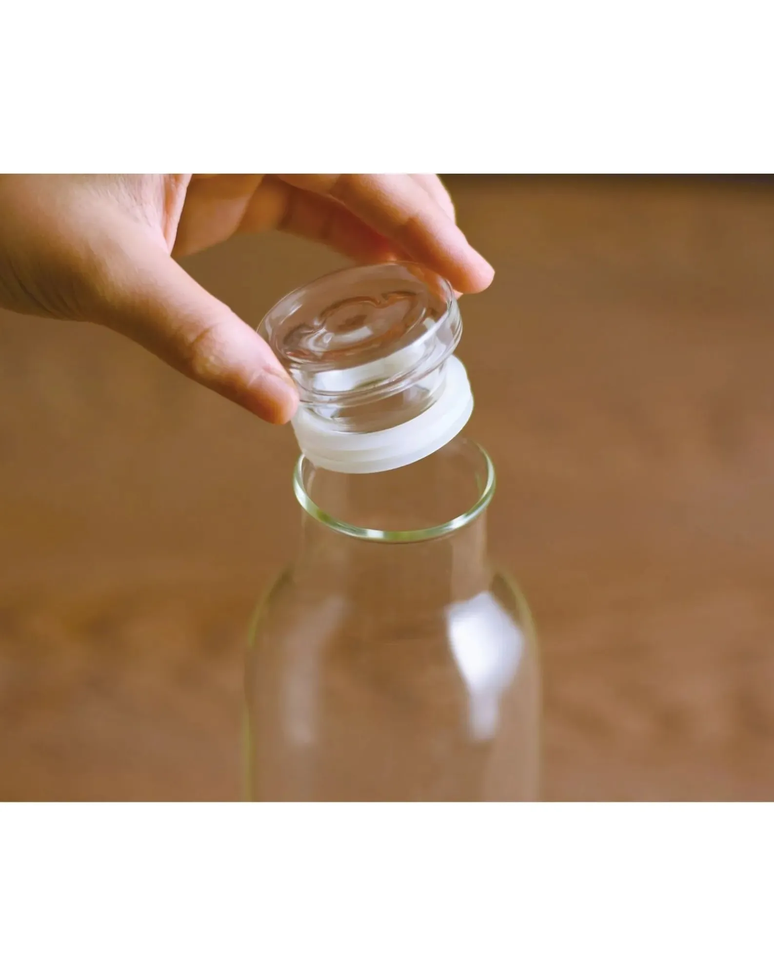 Kinto Verres, Carafes-Bottlit Glass Carafe - 1 L Transparent