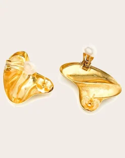 Perrine Taverniti Boucles D'Oreilles-Boucles d'Oreilles Drapier Doré
