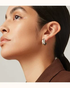 Jenny Bird Boucles D'Oreilles-Boucles d'Oreilles Medium Tome Argenté