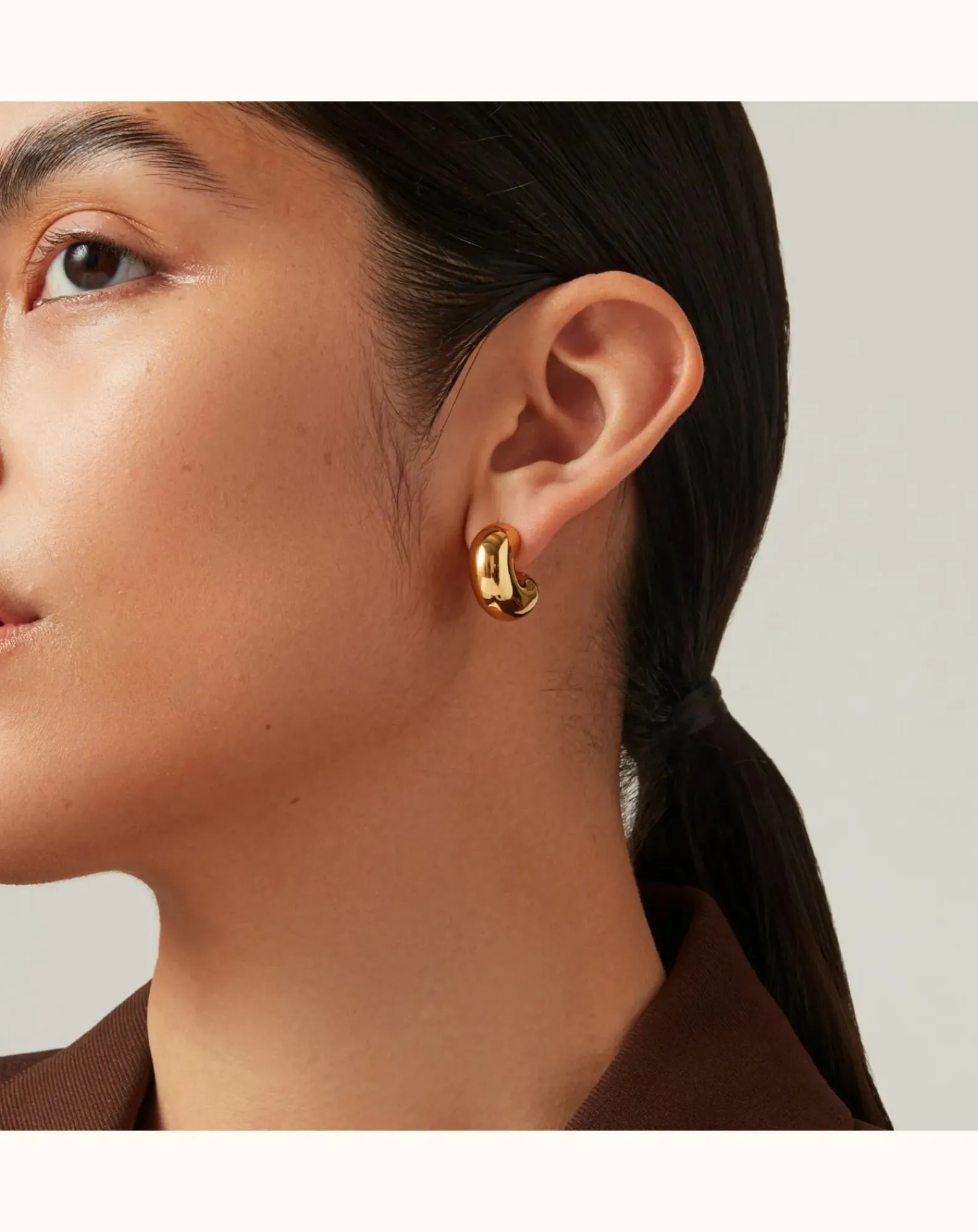 Jenny Bird Boucles D'Oreilles-Boucles d'Oreilles Medium Tome Doré